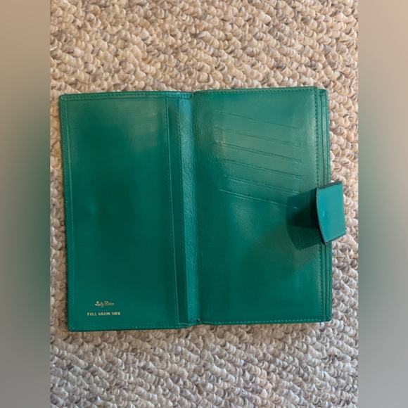 Lady Bosca Elegant Green Clutch Bag - Picture 3 of 5